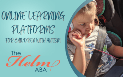 Online Learning for Children with Autism